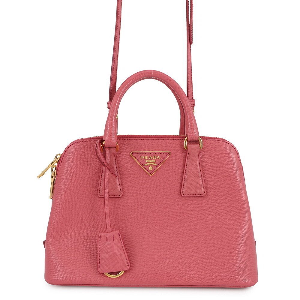 Prada Promenade Saffiano Leather Handbag Shoulder Bag